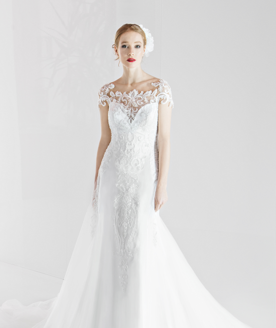 abito da sposa L366